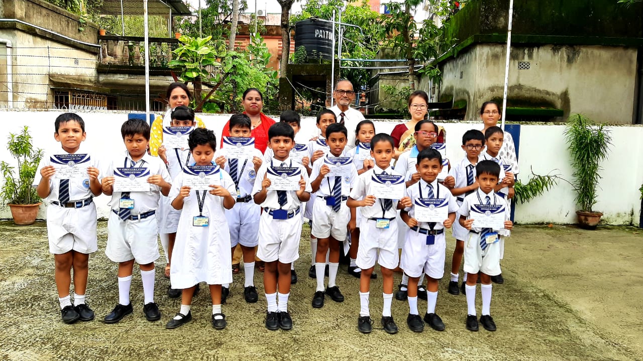 Perfect Spelling Contest WINNERS-Juniors ( I - IV )